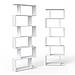 Стелаж для дому, перегородка з ДСП 6 відкритих відсіків,  Білий 700, фото 3