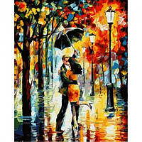 Картина за номерами VP340 40х50см "Танець під дощем" Babylon