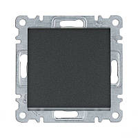 Выключатель проходной чёрный Lumina-2 Hager WL0023 WL0023 Выключатель проходной чёрный Lumina-2 Hager WL0023