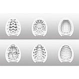 Набір Яйце мастурбатор Tenga Clicker 6 шт. - Різні кольори - 6,7*5,2 см, фото 2