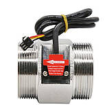 Датчик витрати рідини, 2", DN50, неіржавка сталь, фото 3