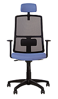 Кресло офисное Tela GTP HR механизм SL крестовина PL64 спинка сетка OH-5, сиденье ткань ZT-05 (Новый Стиль ТМ)