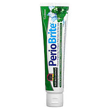 Вибілювальна зубна паста Nature's Answer "PerioBrite Brightening Toothpaste" смак прохолодна м'ята (113 г)