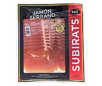 Хамон Subirats JAMON SERRANO нарезка, 250г