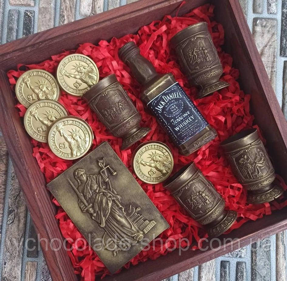 Шоколадний подарунковий набір юристу Солодкий подарунок Сувенірний шоколад