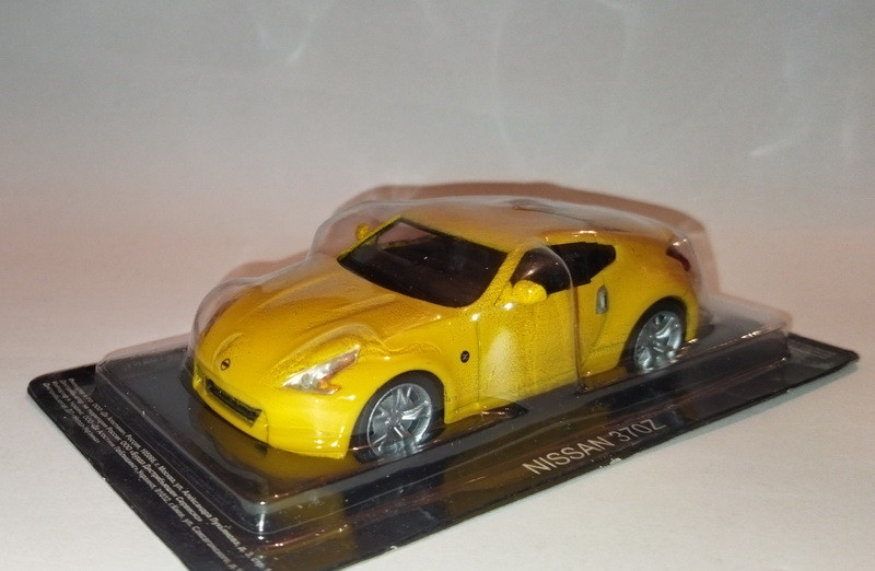 Nissan 370Z Колекційний автомобіль 1/43 Суперкари ліпші автомобілі світа №54
