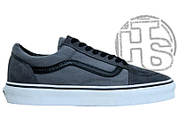 Мужские кеды Vans Old Skool Gray Black (мех) 11321