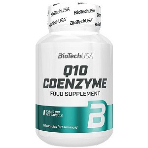 Вітаміни коензим Biotech USA Coenzyme Q10 100mg (60 капсул.)