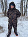 Зимовий костюм Темний ліс алова посилена .-30 ,комфортний і теплий ,для риболовлі та полювання, фото 2