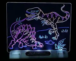 Дошка 3Д Малюй світлом