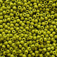 53430 бисер чешский Preciosa оливковый натуральный