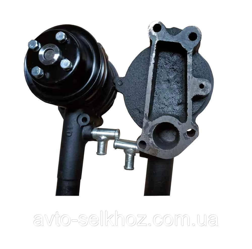 Помпа КМ385ВТ / Шків 2 струмки. (двигун КМ385ВТ), фото 1