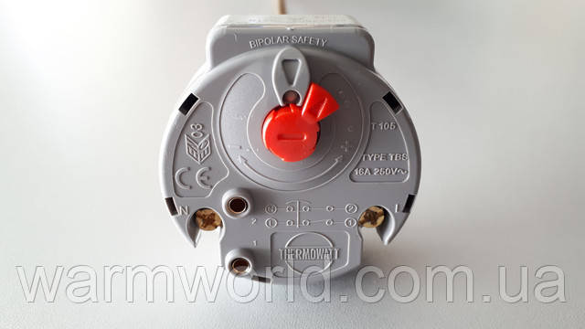 ThermoWatt Bipolar Safety T105 Type TBS 16A 250 V