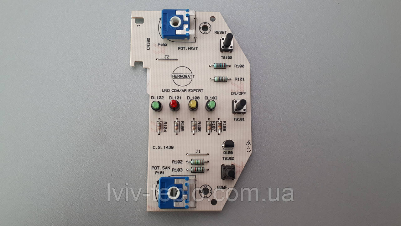 65100750 Плата дисплея Ariston UNO