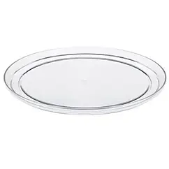 Піднос круглий для викладки 39.5х2.8см з полікарбонату Bora Plastik