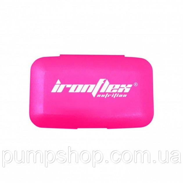 Таблетниця Ironflex Pill-box рожева