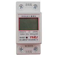 Однофазний ватметр електролічильник YHKJ DDS2216 80А