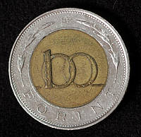 Монета Венгрии 100 форинтов 1998 г.