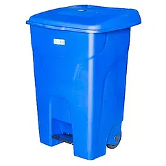 Контейнер для сміття з кришкою прямокутна 50.5х45х73см/80л з пластику Bora Plastik