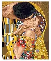 Картина за номерами VP547 40х50см "Поцілунок" Babylon