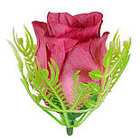 Букет " троянди в бутоні на розетці, 43см(20 шт в уп), фото 5