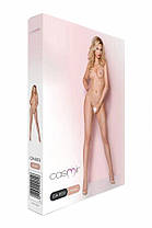 Mesh body bodystock імітує тіло з панчохами на casmir ca003 garters, фото 5