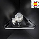 Чорна полиця для ванної Cosmic Black&White 2513649, фото 3