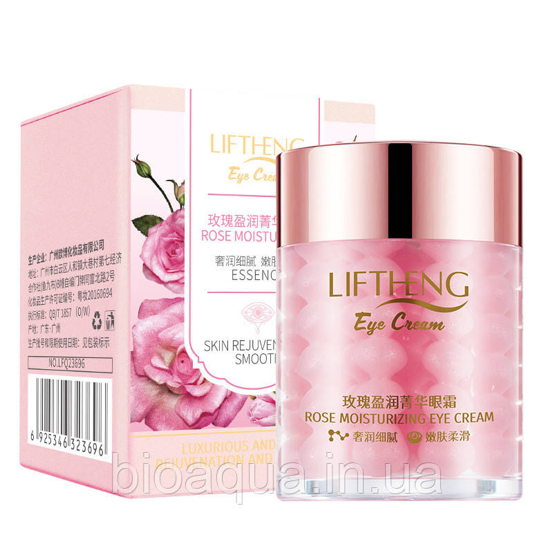 Крем для очей LIFTHENG Rose з екстрактом троянди 60 g