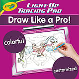Планшет Crayola з підсвічуванням для малювання Light-up Tracing Pad, фото 4