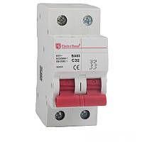 Автоматичний вимикач 2 полюси 32 A, фото 2
