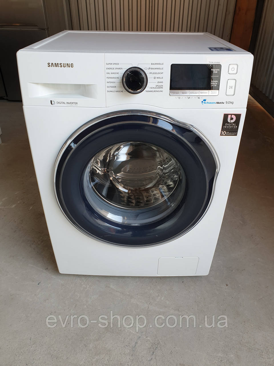 Пральна машина SAMSUNG 9 KG / 2018-го року випуску / WW90J6400CW