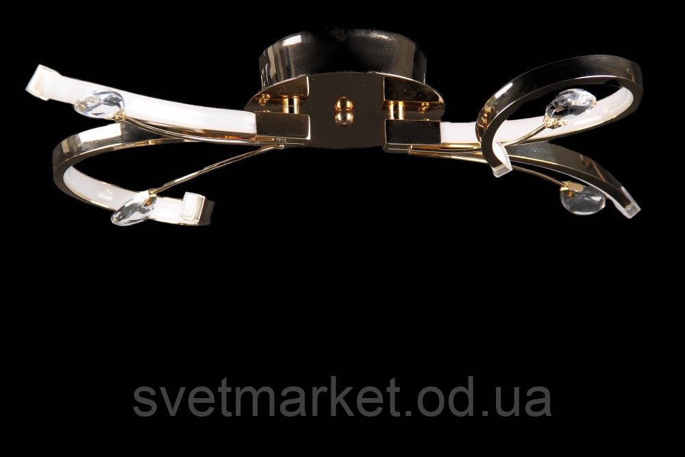Декоративна світлодіодна люстра L1099/2-24W LED (FG)