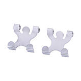 Набір гачків Besser на двері з нержавіючої сталі KM-8847, фото 2