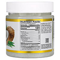 Кокосова олія першого холодного віджиму, Coconut Oil California Gold Nutrition, 473 мл, фото 2