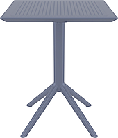 Cтол Siesta Sky Folding Table 60 Dark Grey