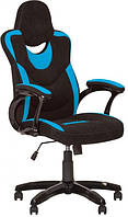 Компьютерное игровое геймерское кресло Госу Gosu Tilt PL-73 ткань MF-A/AB-31 черно-голубой