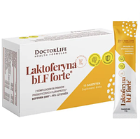 Лактоферрин Форте Для Иммунитета От Вирусов 15 пак Doctor Life Laktoferyna bLF Forte Доставка из ЕС