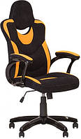 Компьютерное игровое геймерское кресло Госу Gosu Tilt PL-73 ткань MF-A/AB-37 черно-горчичный