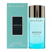 Оригинал Bvlgari Aqva Pour Homme Marine 30 мл ( Булгари аква марин ) туалетная вода