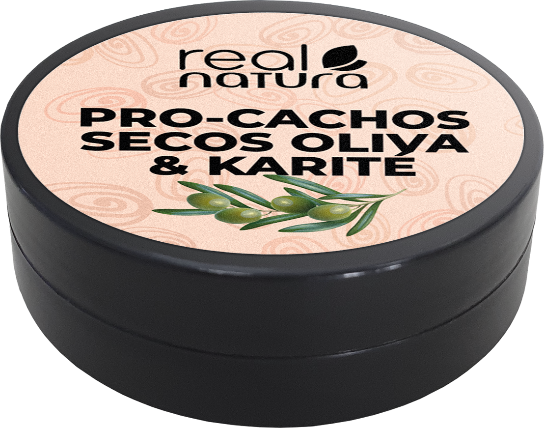 Пробник Маска Real Natura Pro-Cachos Secos Oliva e Karite для живлення і м'якості волосся 25 мл