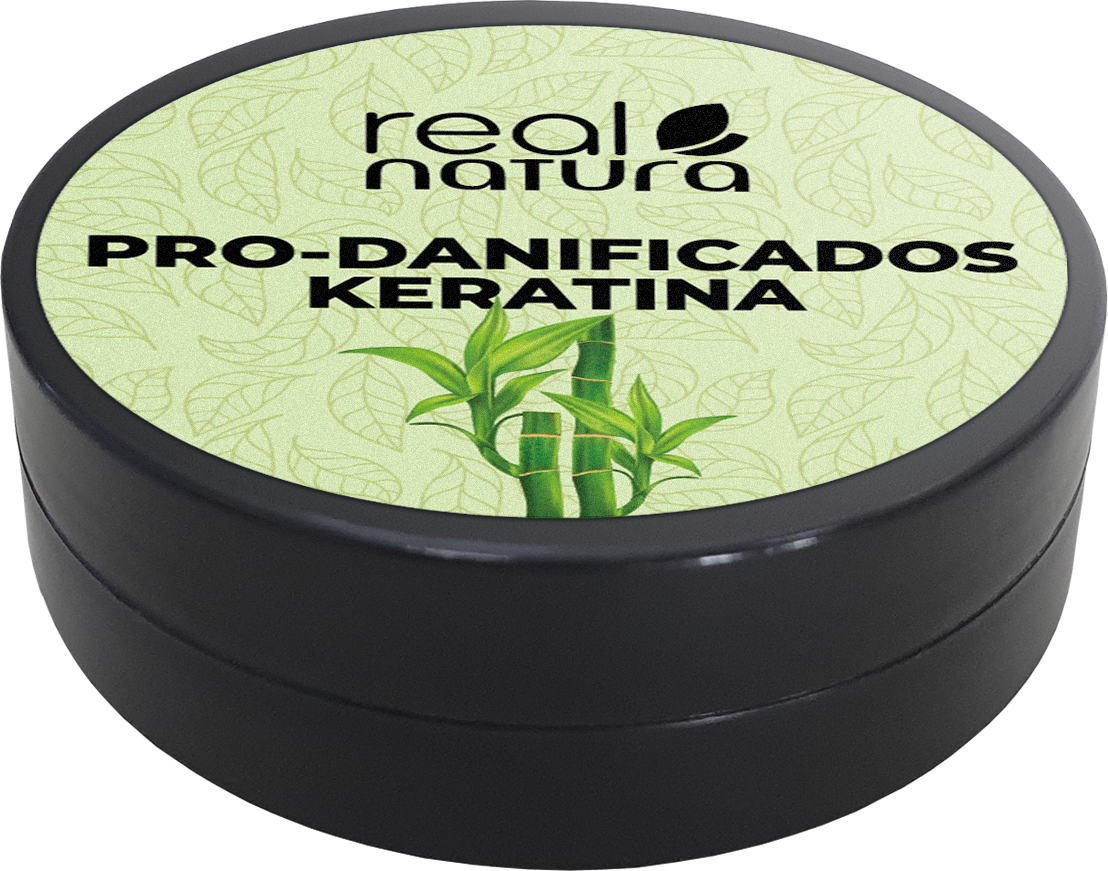Пробник Маска Real Natura Pro-Danificados Keratina для відновлення і ущільнення волосся 25 мл