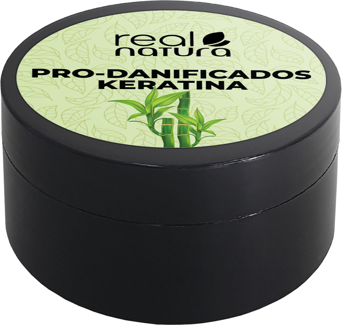 Пробник Маска Real Natura Pro-Danificados Keratina для відновлення і ущільнення волосся 50 мл