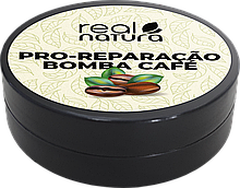 Пробник Маска Real Natura PRO-REPARACAO BOMBA CAFE для відновлення і росту волосся 25 мл