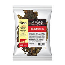 Ласощі для собак Жила станова 80 г HOME For DOG FOOD Сприяє профілактики пародонтозу