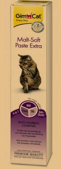 Паста для виведення шерсті зі шлунка кота GimCat MALT SOFT EXTRA, 20 гр