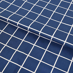 Тканини компаньйони 220 см для постільної білизни Сатин 100% бавовна (A+B) — (60 м + 60 м) геометричний принт карта та трикутники, фото 3