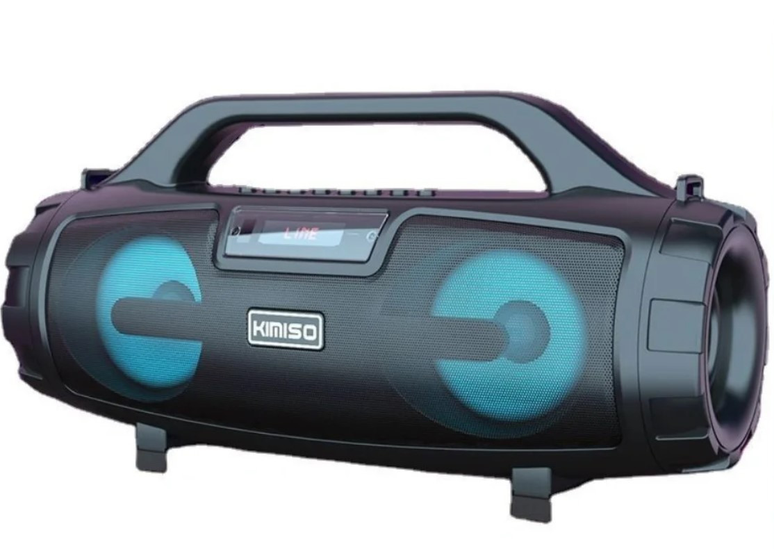 Потужна портативна bluetooth-колонка Kimiso KM-S3 boombox, фото 1
