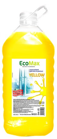 Засіб мийний для скла та дзеркал Ecomax 5л