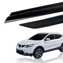 Вітровики, дефлектори вікон Nissan Qashqai 2014-2021 (Auto clover D058)