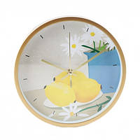 Часы настенные с лимонами 25 см